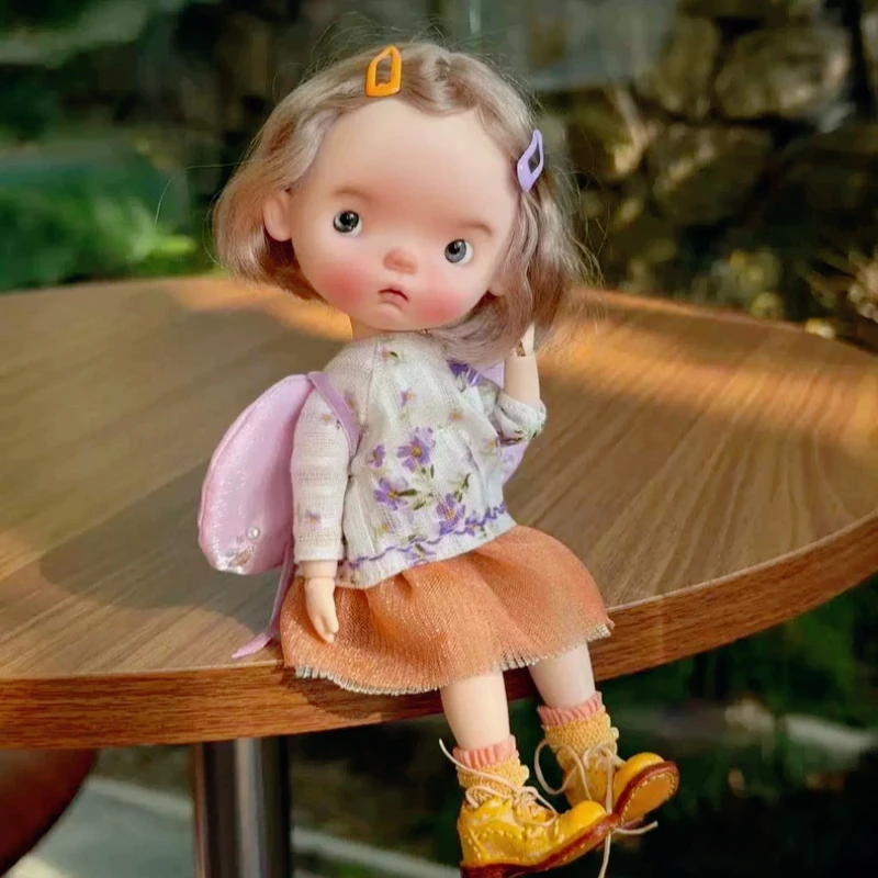 OOAK Cacarote Fairy Town SUSU Devil Twins HOLALA Amigo Drummer BJD Doll Special Eyes Girl Figure Toy Customized