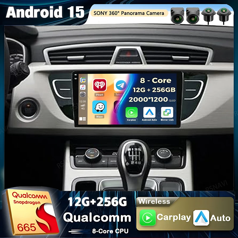 

Автомобильное радио Qualcomm Carplay Android 15 для Geely Atlas NL-3 2016-2020, мультимедийный видеоплеер, навигация, GPS, стерео 360°, камера BT