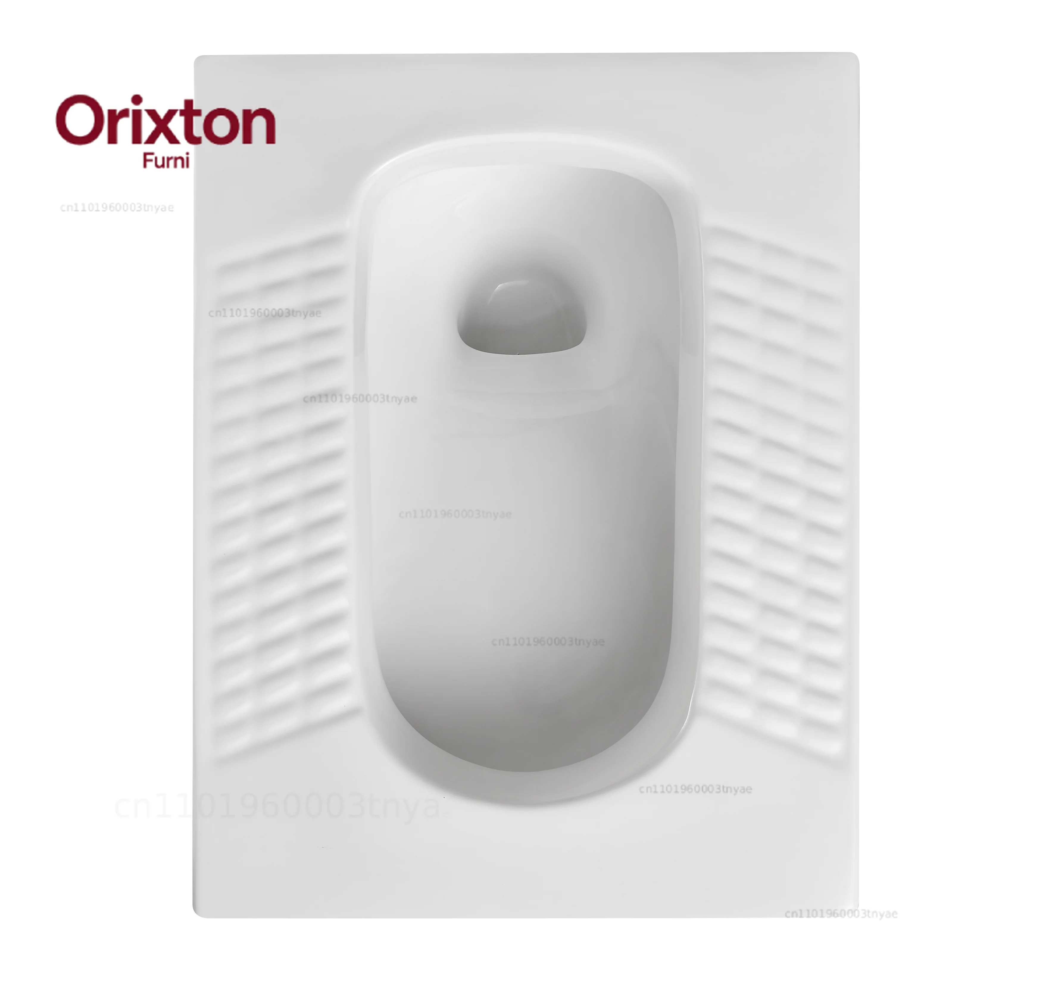 Hot Sale Bathroom Ceramic Squatting Pan Toilet Ceramic Flush Toilet Pan