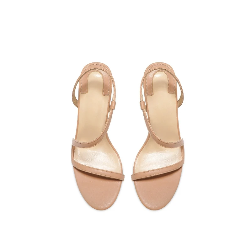 صنادل صيفية جديدة بحزام الماس المائي لعام 2025 للنساء، كعب رفيع، كعب عالٍ مثير، شباشب ملابس خارجية، أحذية رومانية مفتوحة الأصابع