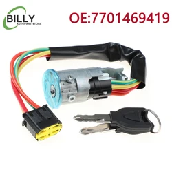 YAOPEI 7701469419 77014-69419 Ignition Switch 2 Key Starter Truck for RENAULT CLIO 1998-2005 MEGANE SCENIC MK1 1996-2003