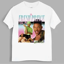 Fresh Prince of Bel Air Printed Men T Shirt Woman Summer Fashion T-shirt  Men Clothing Cotton Casual Tops Streetwear O-Neck