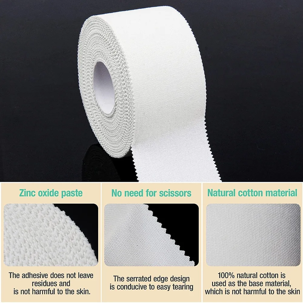 Care Self-adhesive Care Sticker Elbow Knee Injury Waterproof Cotton Strain Injury Bandage Sports Tape Adhesive Tape Aid Bandage