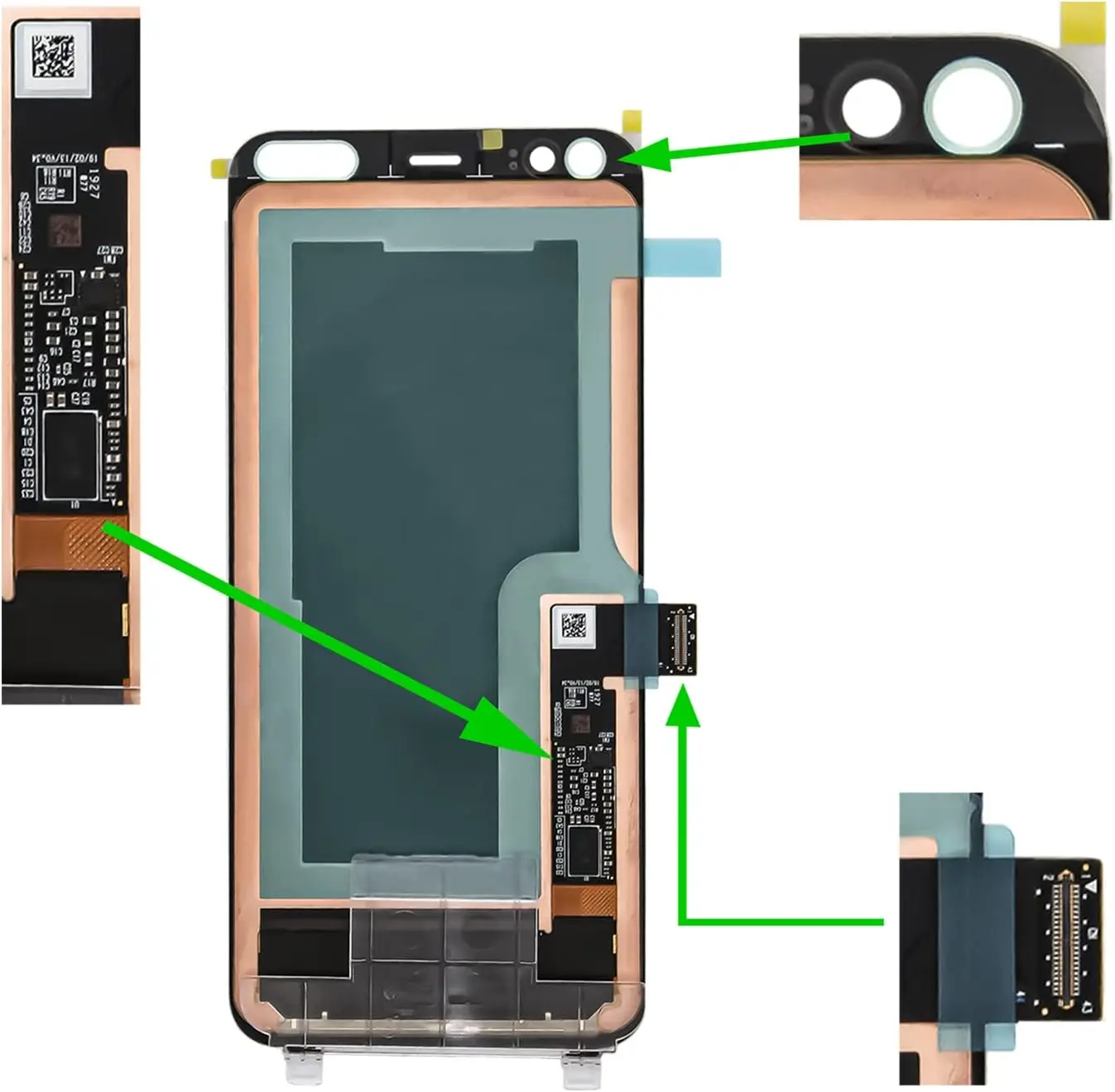 OLED LCD Screen Replacement Compatible for Google Pixel 4 5.7\