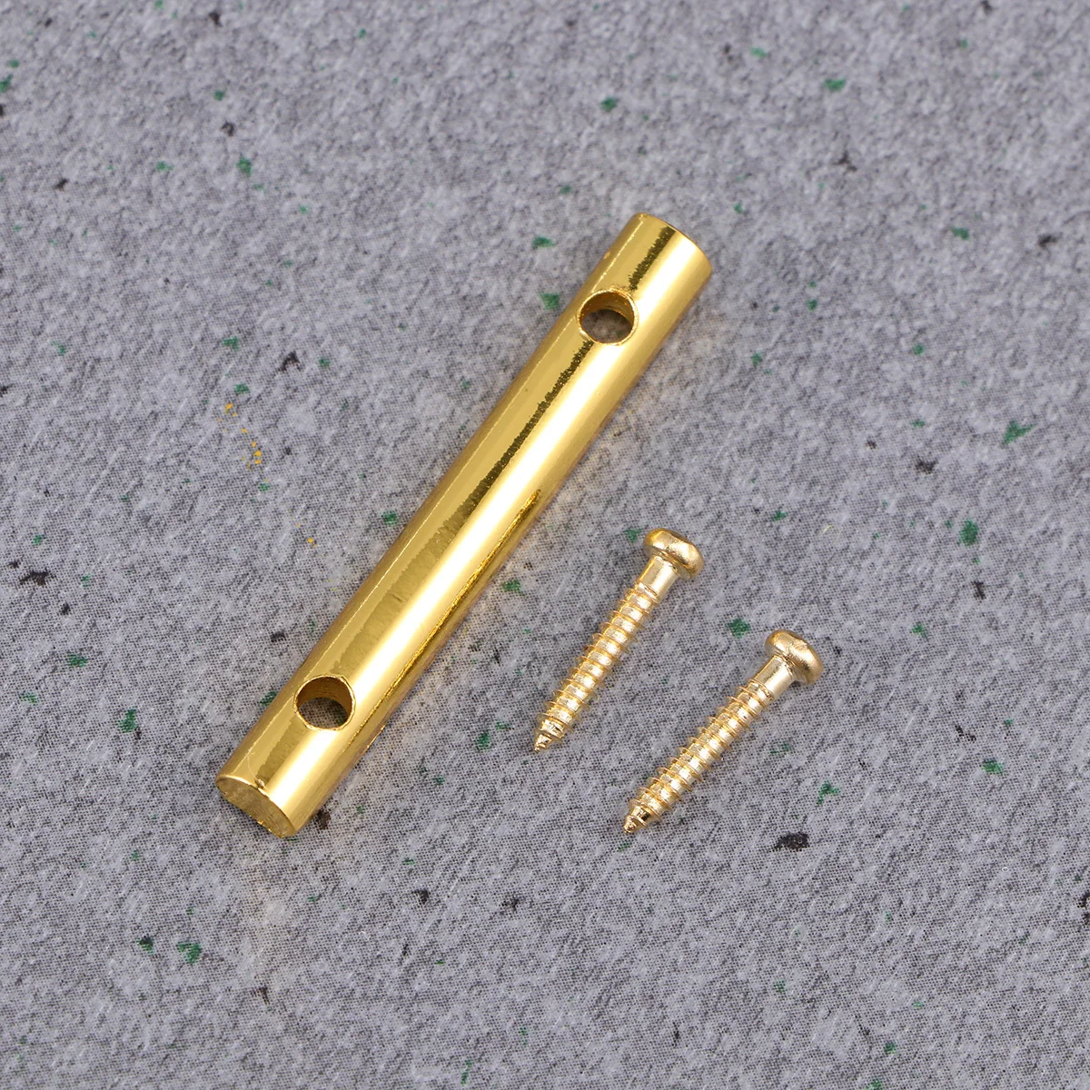 

Guitar String Retainers Bar Tension Bar 2 Mounting Screws for Electric Guitar Reduce Friction Durable Metal Press Ge15 Golden