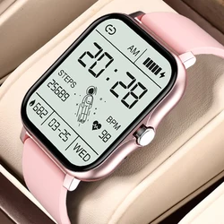 LIGE New Bluetooth Call Smart Watch Women Voice Assistant Sports Fitness Bracelet Waterproof Lday Smartwatch Men For Android Ios