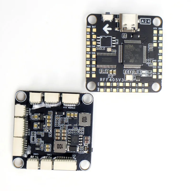 1 piece STM32 F405 V3 FPV racing flight controller with built-in gyroscope supporting BF