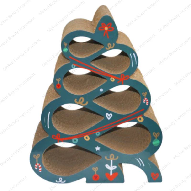 Christmas Tree Cat Climbing Frame Cat Scratching Board, Which Can Be Used By Multiple Cats