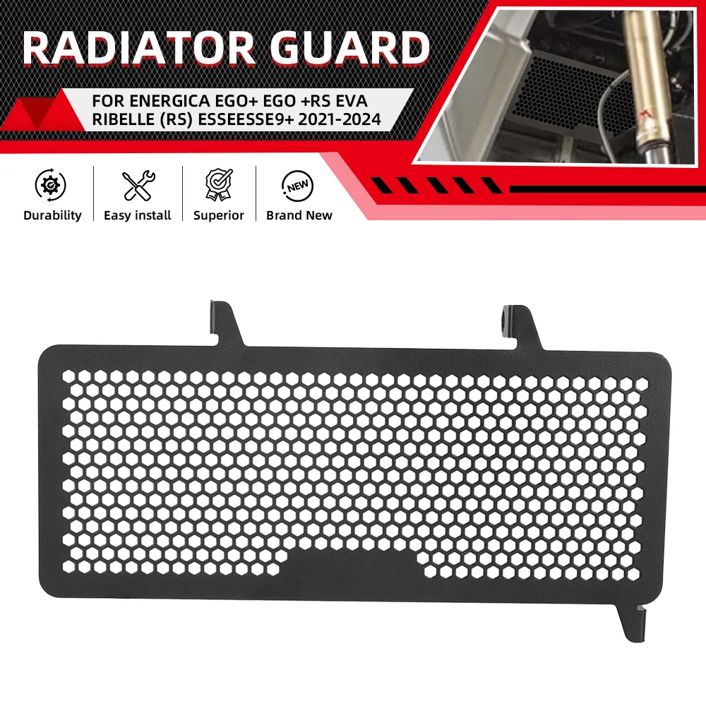 Motorcycles Accessories Radiator Guard Cover Protector For Energica EGO+ EGO +RS Eva Ribelle (RS) EsseEsse9+ 2021 2022 2023 2024