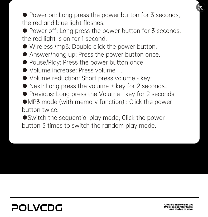 POLVCDG Knochenleitungs-Kopfhörer IPX8 Wasserdicht 32GB Speicher Bluetooth 5.4 Silikonmaterial 2024 Neues Produkt X16 – Detail 23