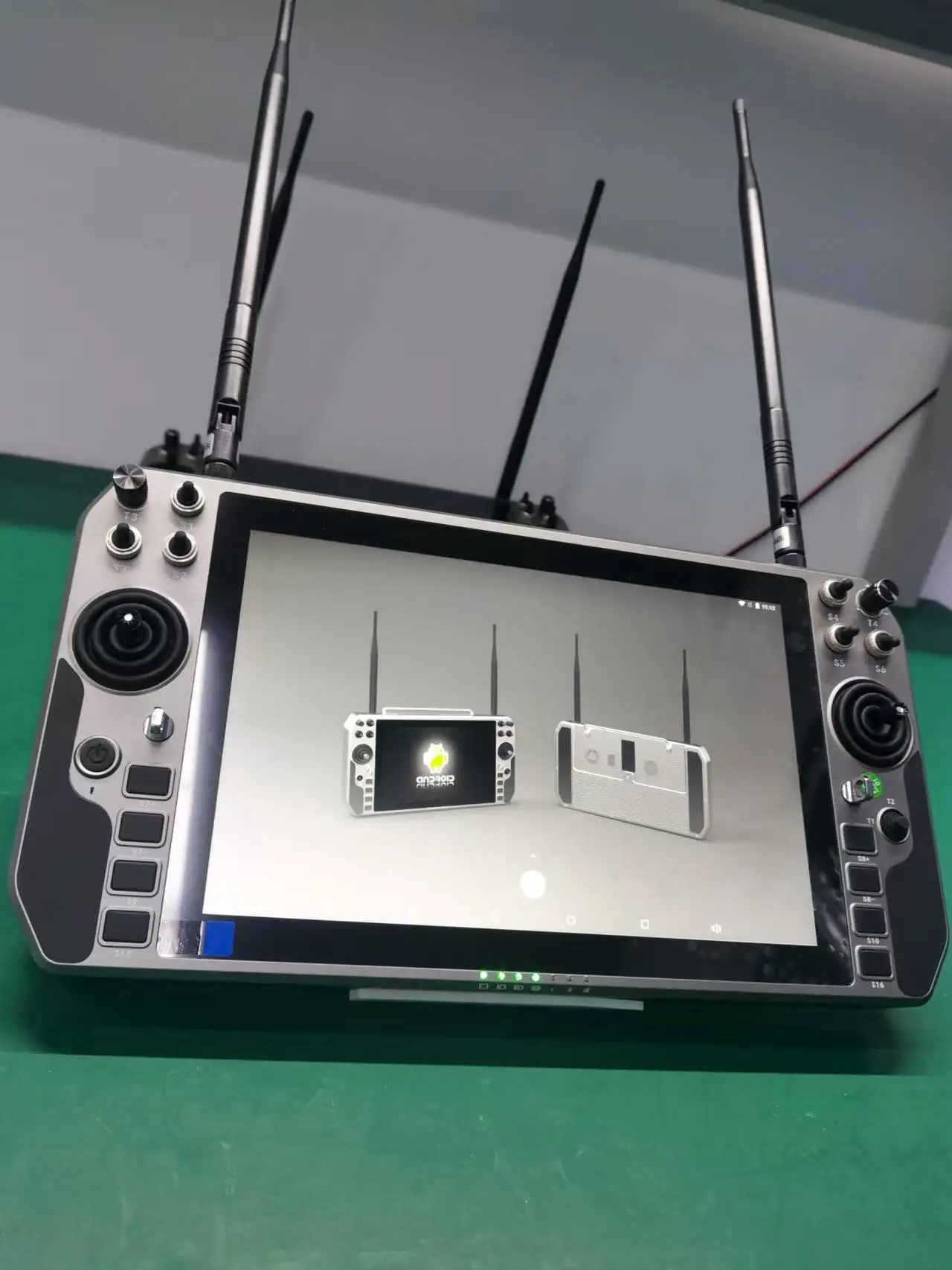 Station de terre portative sans fil, contrôleur Intelligent, écran tactile LCD HD de 10.1 pouces, 1280x800, pour Drone à levage lourd RC FPV