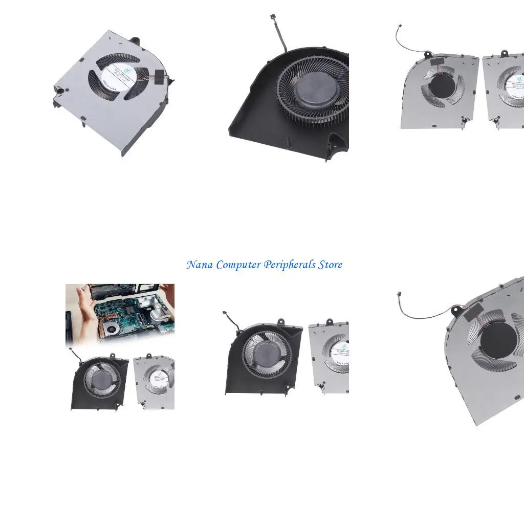 

F68C ноутбук ЦП вентилятор GPU для 16PRO 16S 16K 2023 Оптимизированный воздушный поток охлаждение