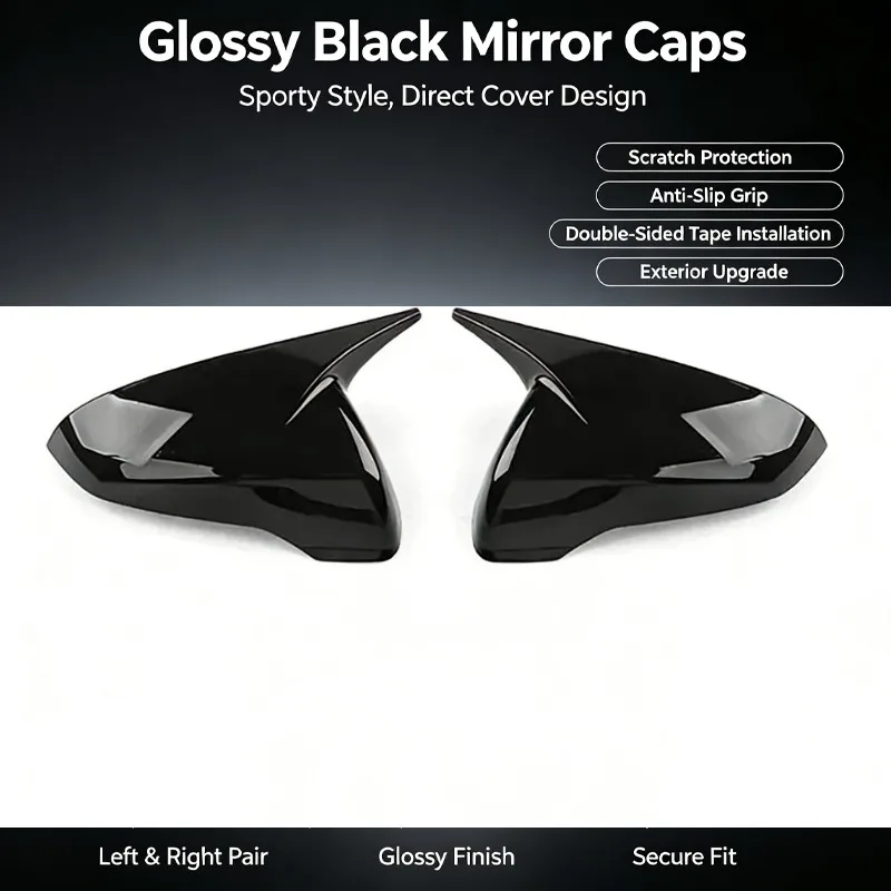 Suitable for Hyundai Veloster horn rearview mirror cover horn 2018-2025