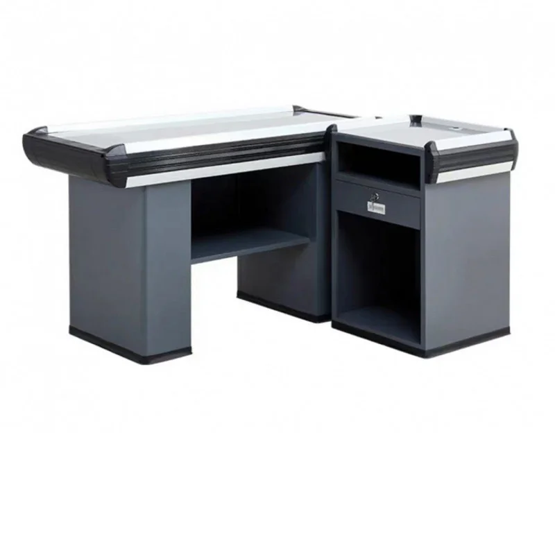 custom.Retail Convenience Store Supermarket Cash Table Checkout Counter Cashier Shop