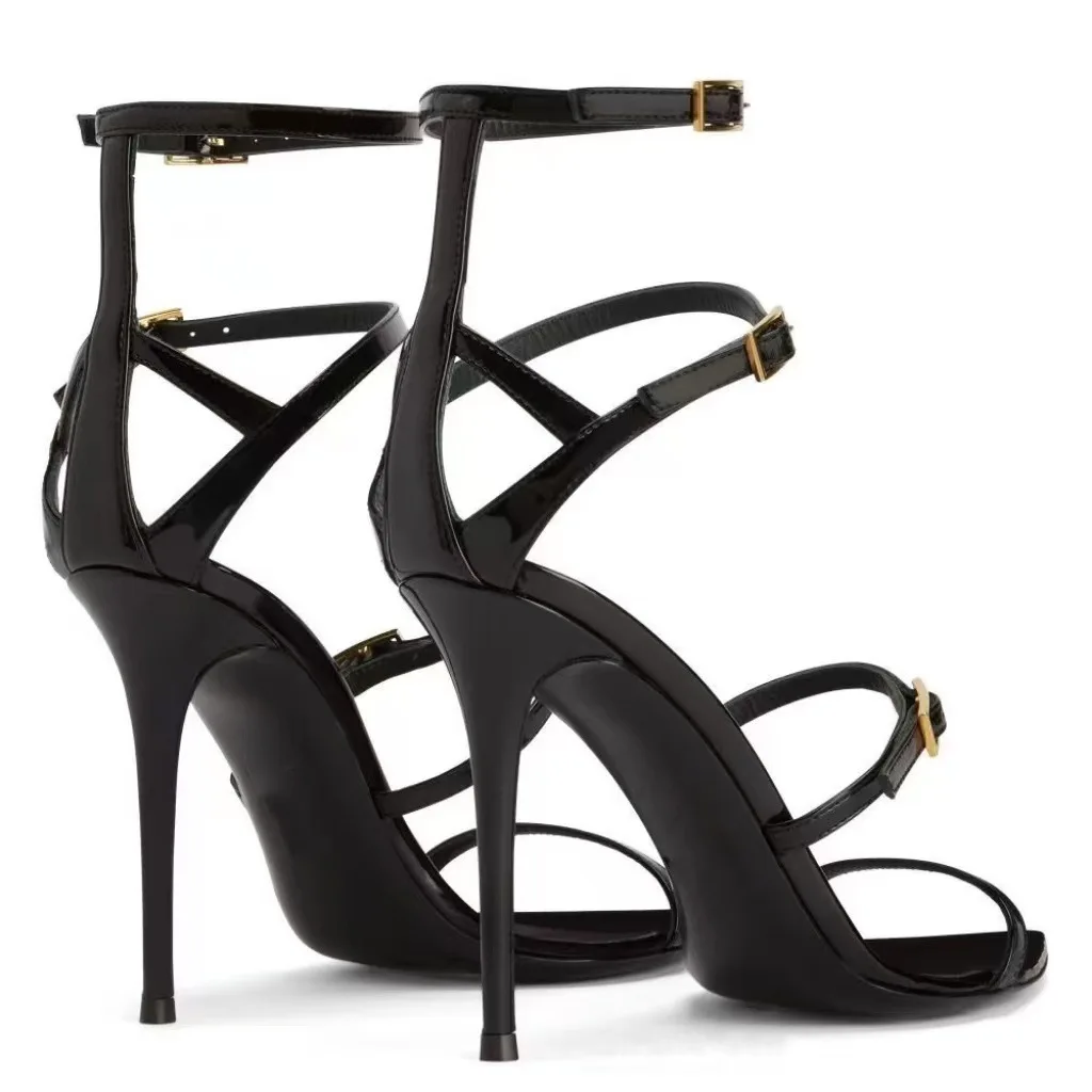 Summer New Slim Heels, Ultra High Heels, One Belt Sandals Fashionable  Versatile Pointed European and American Open Toe Sandals