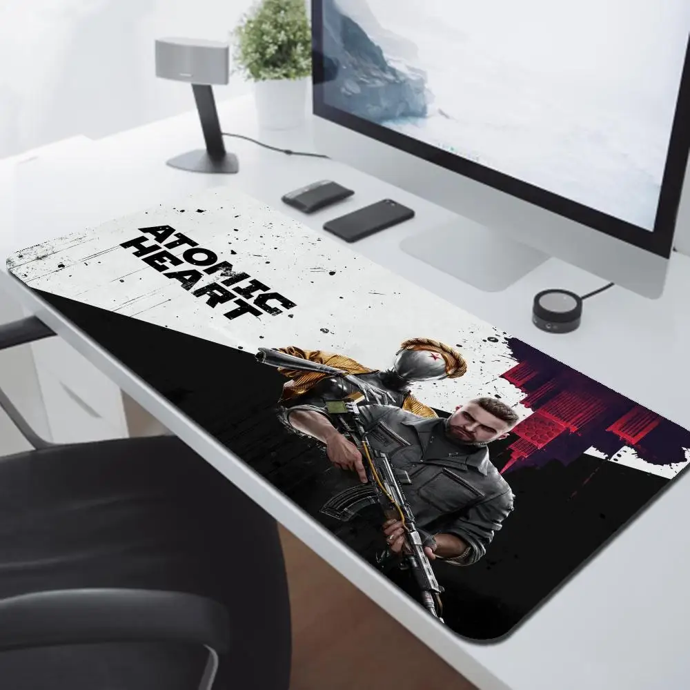 

Atomic Heart Mouse Pad Computer Gaming Mousepad XXL Keyboard Pads Large Laptop Mats Speed Anti-slip Desk Mat Office Mousepads