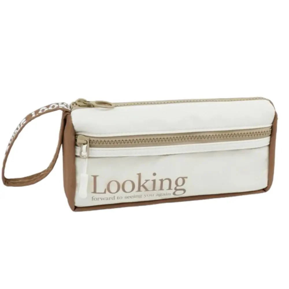 3-Layer Transparent Pencil Case Lightweight Portable Storage Stationery Box Large Capacity Multifunctional Simple Stationery Bag