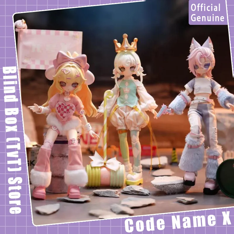 

Оригинальная коллекционная фигурка BJD серии Code Name X 1/8 в слепой коробке, милое украшение для рабочего стола, модная игрушка, подарок-сюрприз для девочек
