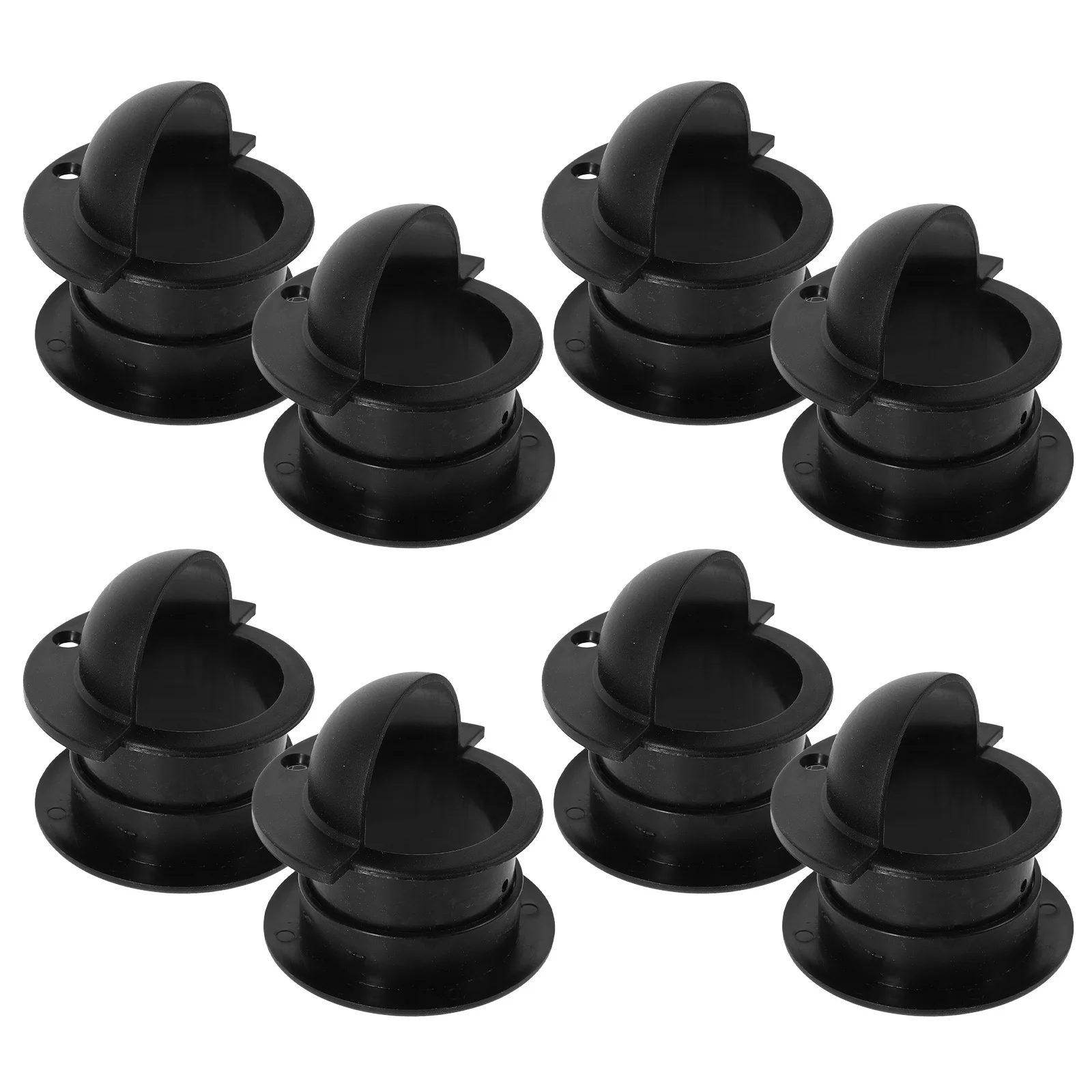 

8Sets Foosball Entry Cup Replacement Universal Fit Table Soccer Bearing Entry Dish Heavy Duty Plastic for Desk Soccer Game