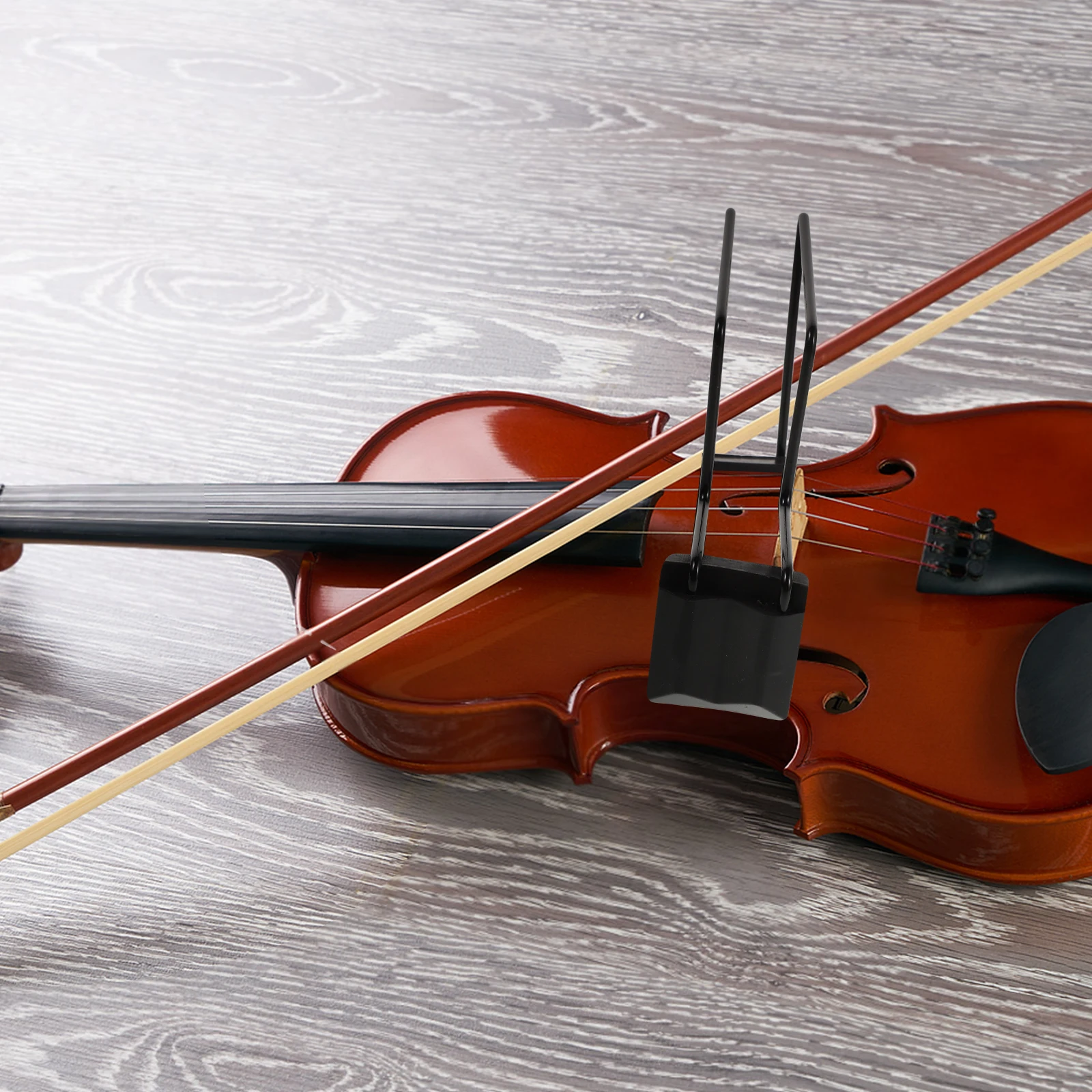 

Adjustable Bow Straightener Tool Violin Design Collimator Bow Repair Accessory Soft Silicone Holder No Damage Varnish