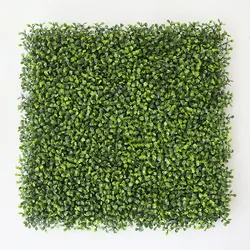 50X50cm Artificial Milan Lawn Eucalyptus Plant UV resistance Background Wall Simulation Plastic Plant Carpet Home Wedding Decor