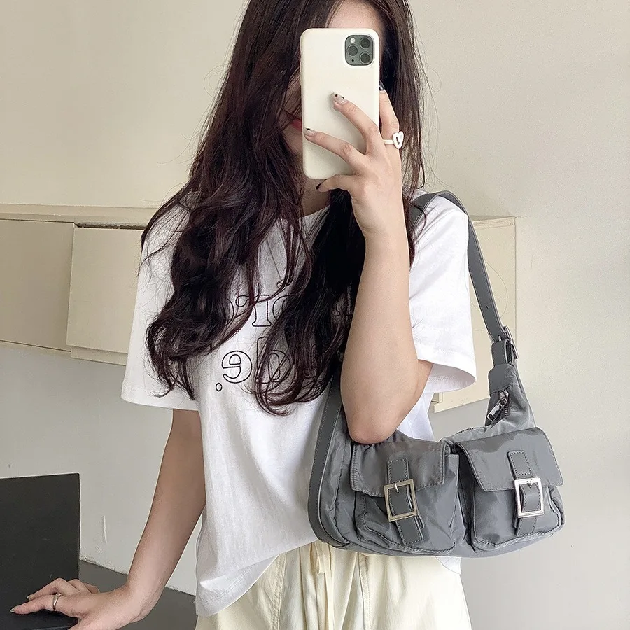 

Original Brand Causal Nylon Ladies Handbag Shoulder Crossbody Bag Portable Bucket Bag Female Bags Women's bag