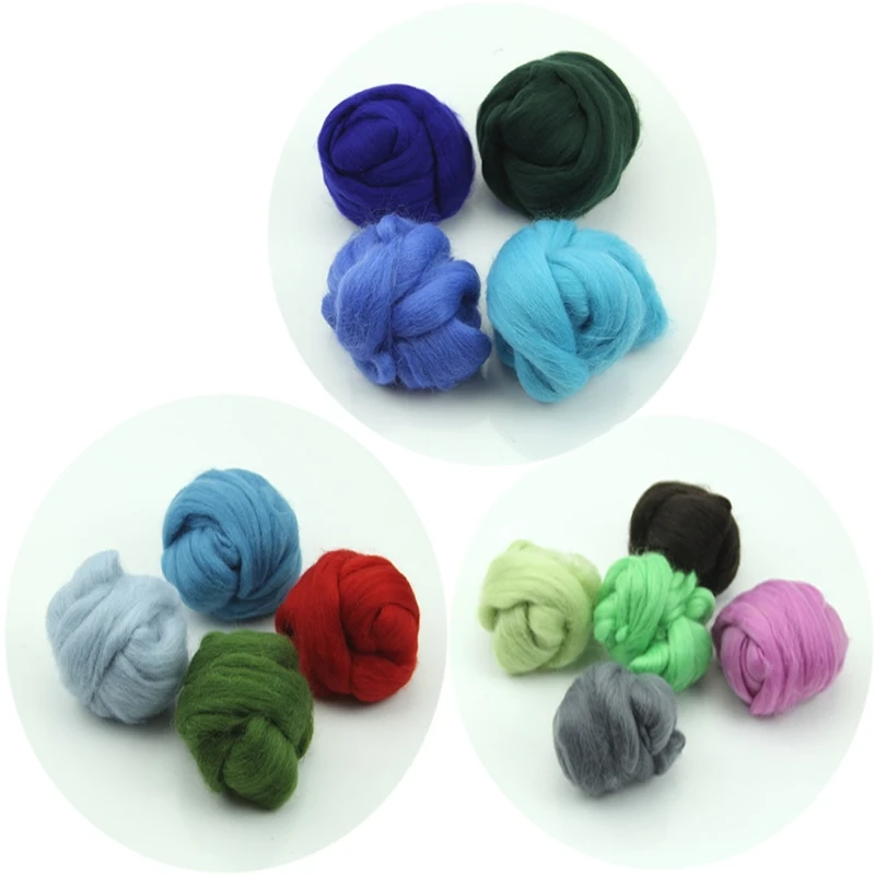 Fios feltragem agulha de lã Fiação, moda, artesanato de tricô cachecol, outono e inverno, 10g