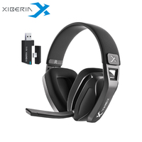 XIBERIA 2.4GHz Gaming Headset with Mic Wireless Gamers Headphones for PS5 PS4 PC Mac Phone Bluetooth Gaming Headphone USB/T-C