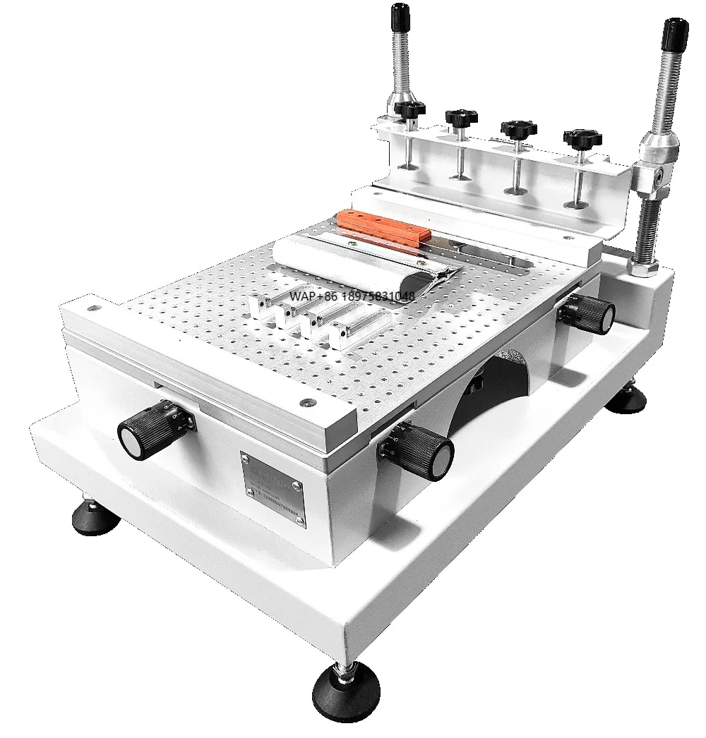 

One Station Manual Screen Printing Machine Stencil Equipment for Electronics Production