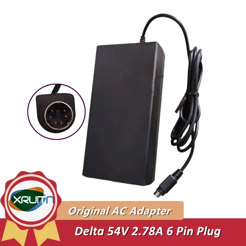 For Dell 14PX3 Power Supply Genuine DELTA ADP-150AR B 54V 2.78A 150W 6 PIN Tip AC Adapter Charger