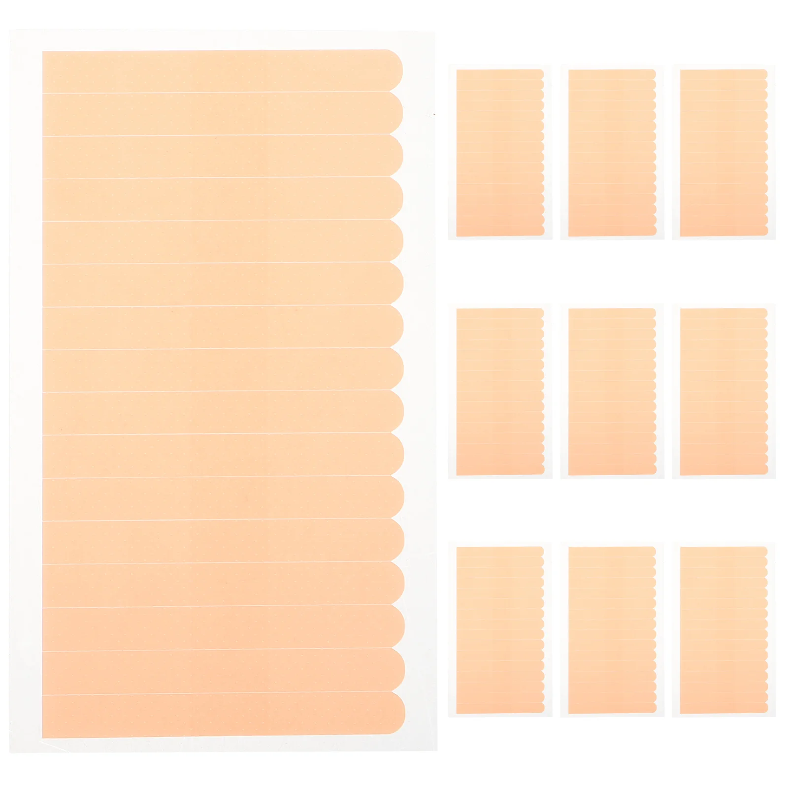 まつげエクステ用アイラッシュテープ 細かいプロセスまぶたリフターストリップメイクアップツールまつげ用品ビューティーサロン