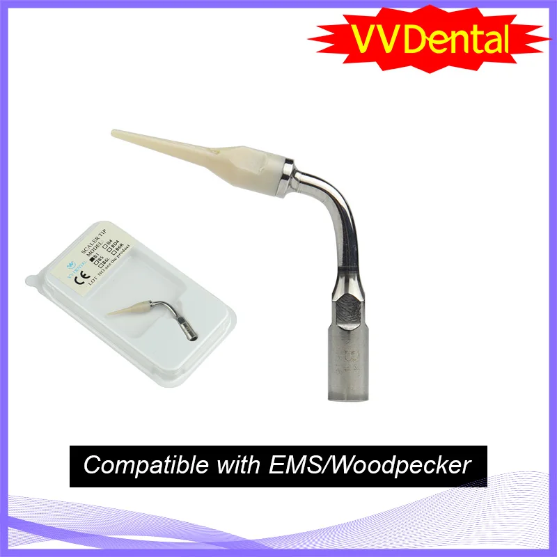 

VVDental 1 шт./3 шт./5 шт. B1 ультразвуковой наконечник для скалера, подходит для EMS WOODPECKER, стоматологический наконечник, стоматологические инструменты