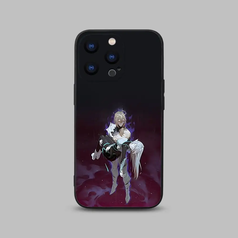 حافظة هاتف The Beginning After End لهاتف iPhone 17,16,15,14,13,12,11,Pro,Max,Plus,X,XS,SE4,E,Mini,Soft Black Case