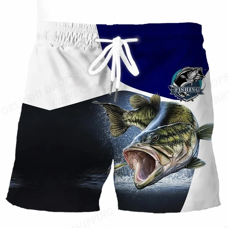 Retro Fishing Men\'s Swimwear Swimsuits Man Hawaii Mens Shorts 3d Summer Sexy Board Swimming Surfing Beach Wear Casual Quick Dry