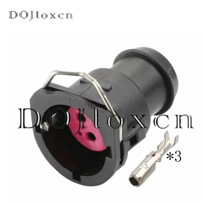 

1/5/10/20/50 Sets 3 Pin 443971920 443972921E Female Waterproof Connector Engine Plug For VW Golf 3 Audi A6 C4 B4