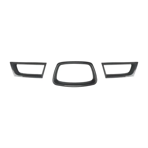 Imagen 2 del producto Rejilla de capó delantero de coche, parrilla de parachoques de carreras, accesorios exteriores para Subaru Impreza WRX STI 2006-2007 de fibra de carbono