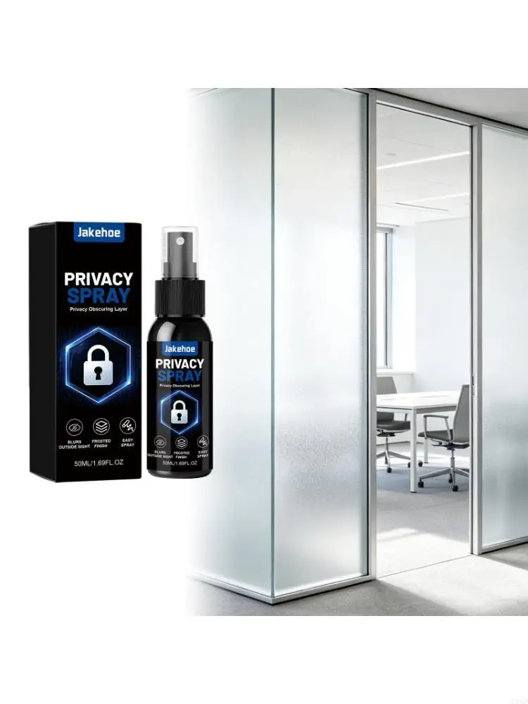  Glass Privacy Coating Sprays with Frosted Finish for Car and Home Glass