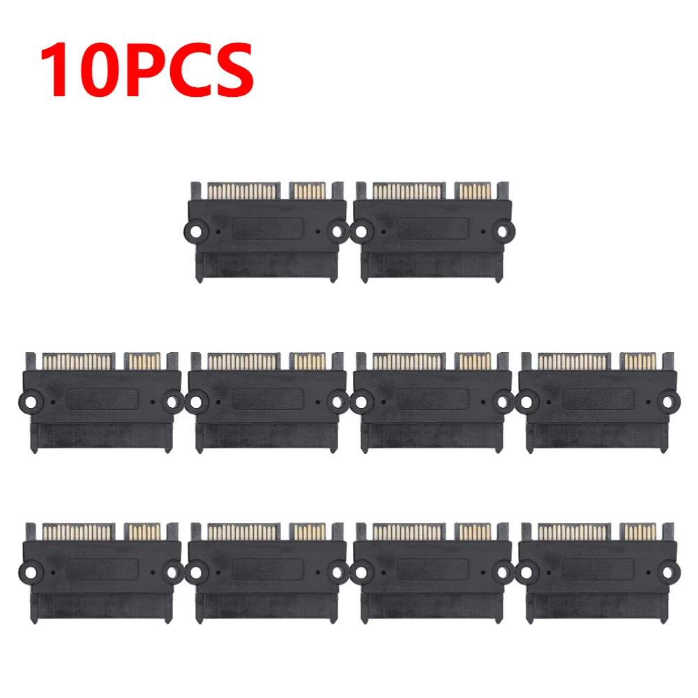 30-1pc SATA Stecker Auf Buchse Power Daten Konverter 22Pin 7 + 15 Stecker Auf Buchse Konverter Kopf power Daten Adapter SATA Zu SATA Adapter