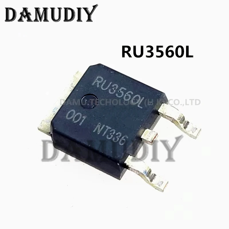 Tubo de efecto de campo de Canal N RU3560L, parche MOSFET TO-252, 50 a 40 v, 10 unids/lote