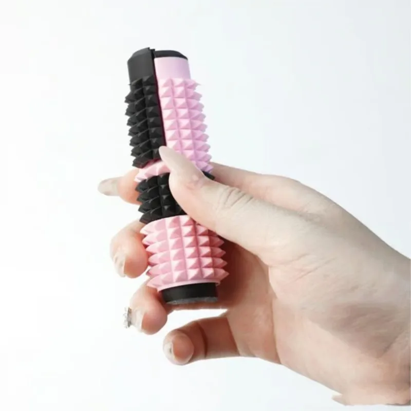 Portable Spiked Stress-Relief Fidget Roller With Barbed Stress-Relief Fingertip Massager Fidget Rotatable Stress Anxiety Gift