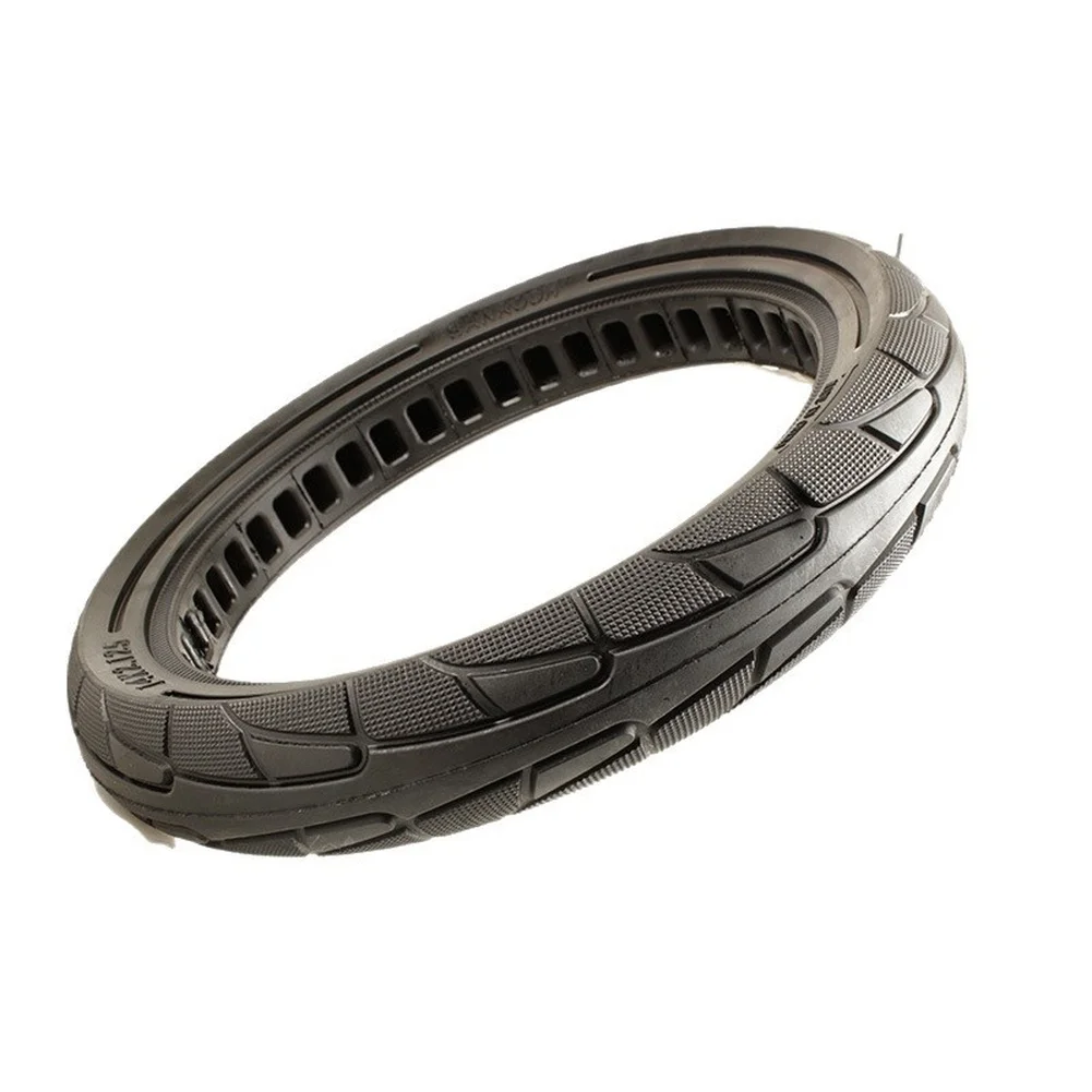 

Черная цельнолитая шина для шеринговых велосипедов с улучшенной амортизацией, защитой от проколов и прочной конструкцией для повседневного использования