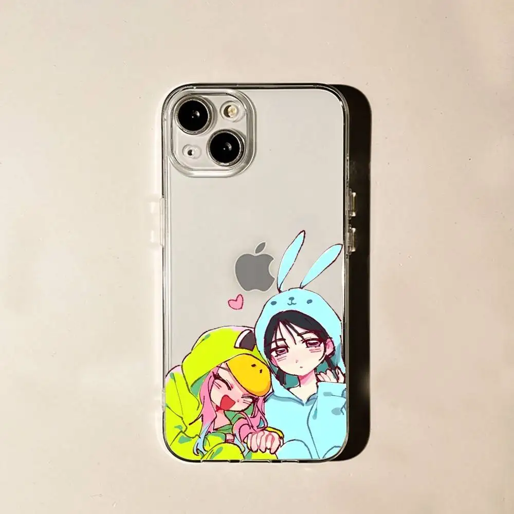 A-Alien Stage Sua Mizi per iPhone 17,16,15,14,13,12,11 Pro,Max,Plus,X,XS,XR,SE4,E Mini impugnatura antiscivolo morbida trasparente