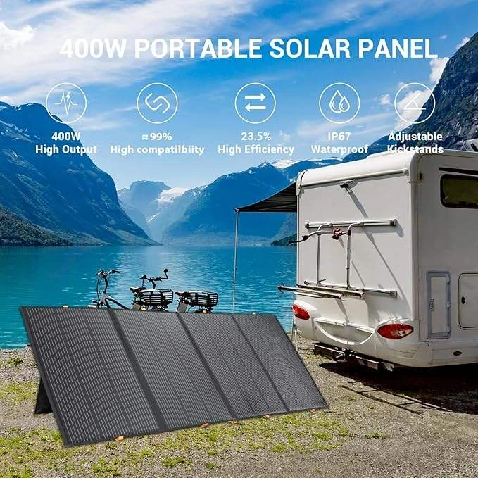 FB116 400W 36V Foldable Solar Panel IP67 Waterproof Portable Charger For RV Marine Camping Grid Power Station Backup