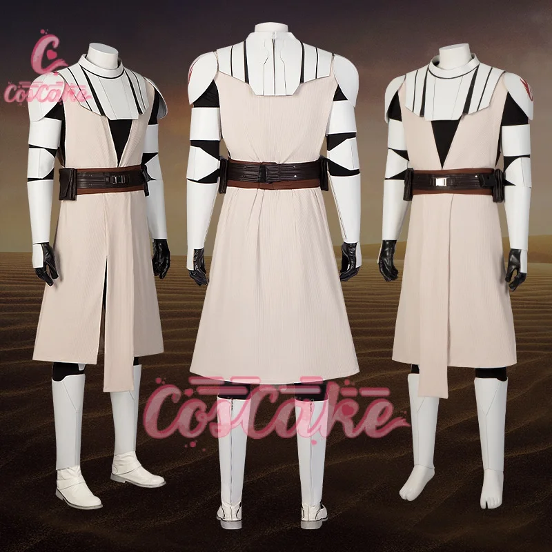 Obi-Wan Kenobi Cosplay Costume Outfits Armor version for Halloween Full Set