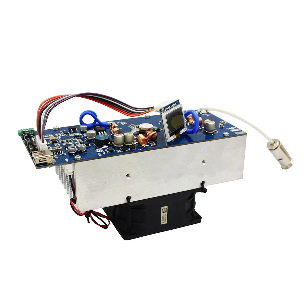 150W Stereo RF FM transmitter amplifier 76M-108MHz frequency with Fan and antenna Radio Station module DC 48V I3-008