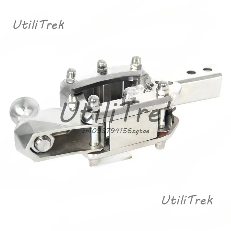 قابل للتعديل الفولاذ المقاوم للصدأ وصلة مقطورة وصلة الكرة جبل الملحقات الخارجية الجديدة سحب وصلة وصلة من الفولاذ المقاوم للصدأ الكرة جبل مقطورة
