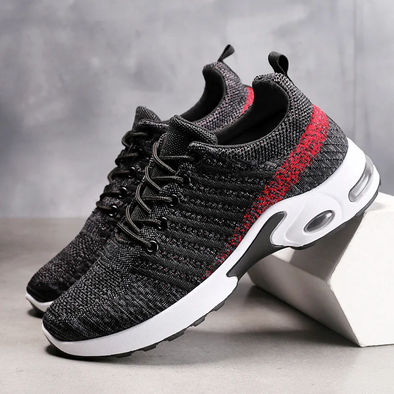 Men's Sneakers Knit Shoes Fashion Casual Sneakers Breathable Sport Athletic Lightweight Men Sneakers Casual Shoes