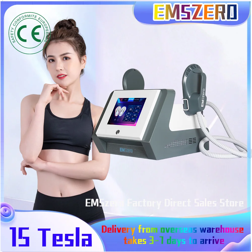 Bestselling Emszero Neo EMS slimming machine 15 Tesla 6500W body shaping, muscle fat burning RF Hiemt