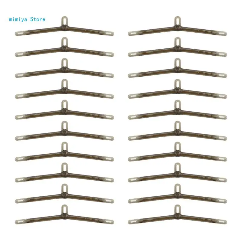 

pipi 20Pcs Carp Fishing AntiTangle Sleeves Carp Hook Link Helicopter Carp Rig