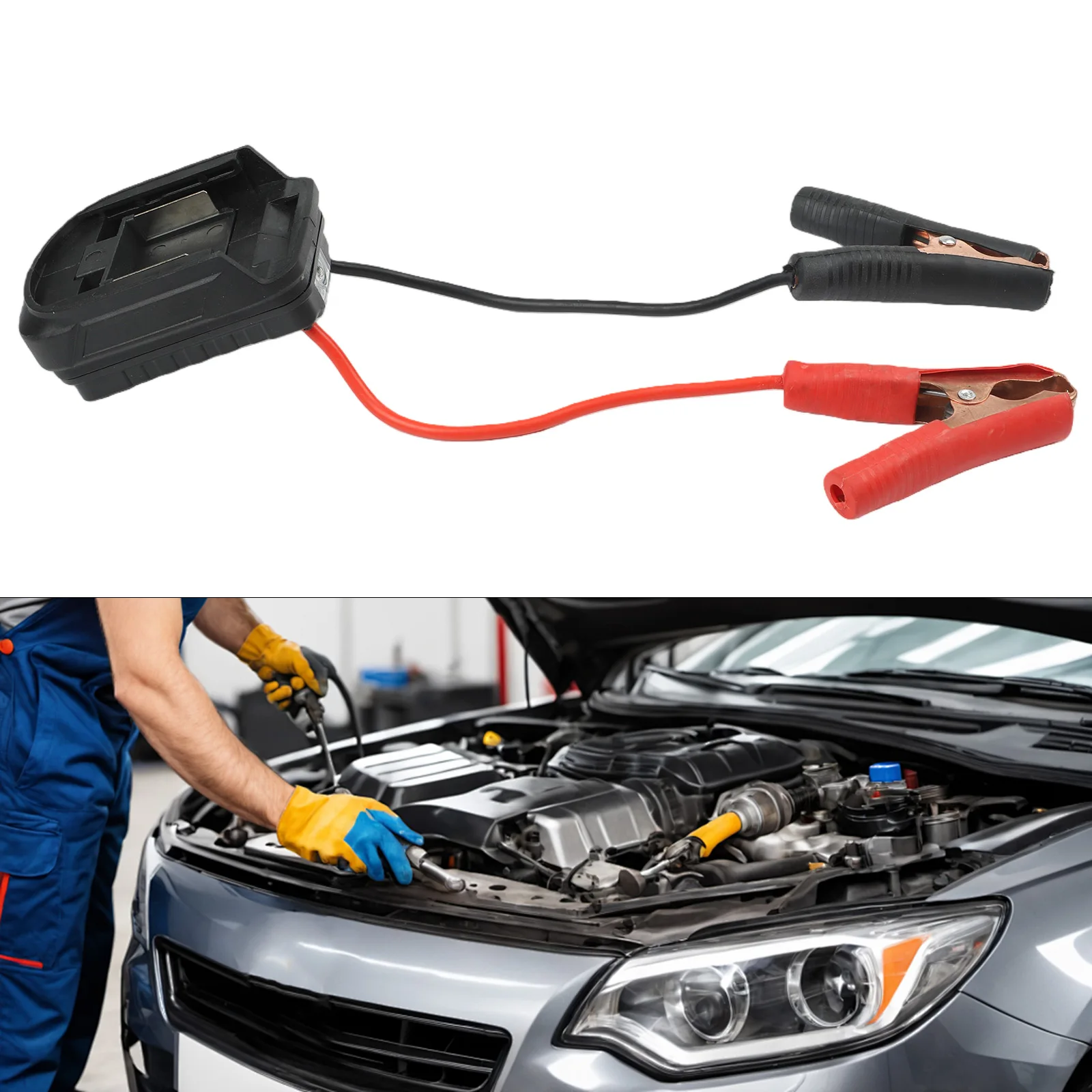 Battery Charger Car Starter Power Backup About 15*10*10CM Quick Setup Reliable Performance Wear-Resistant Design